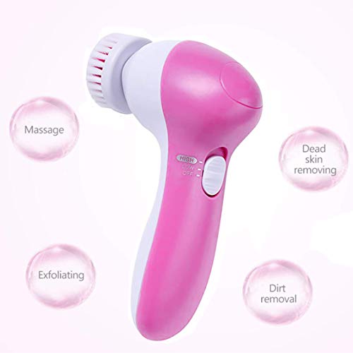 【 Newest 2021 】Gackoko Facial Cleansing Brush-Waterproof Face Spin Brush Se...