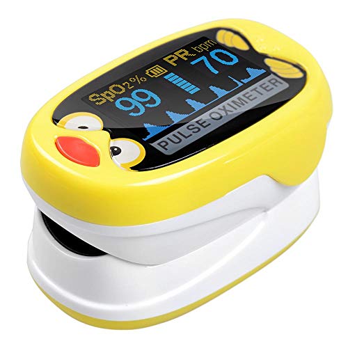 GadgetMarket Fingertip Oxygen Monitor, Pediatric SpO2 Blood Oxygen Saturation...