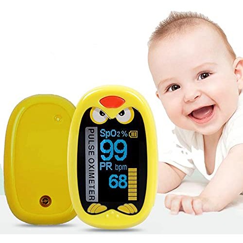 GadgetMarket Fingertip Oxygen Monitor, Pediatric SpO2 Blood Oxygen Saturation...