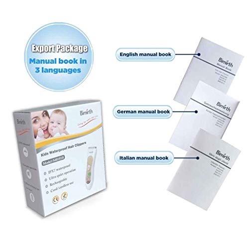 Gahrchian Baby USB Hair Cutting Tools Hair Clippere Combs Hairdressing Waterp...