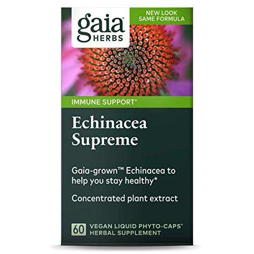 Gaia Herbs Echinacea Supreme Liquid Phyto-Capsules, 60 Count