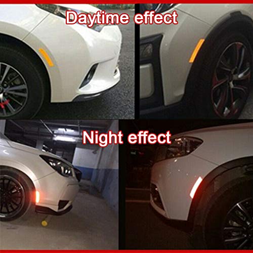 Gallity Reflective Stickers, 360° seen from Any Angle Reflective Decals,Unive...