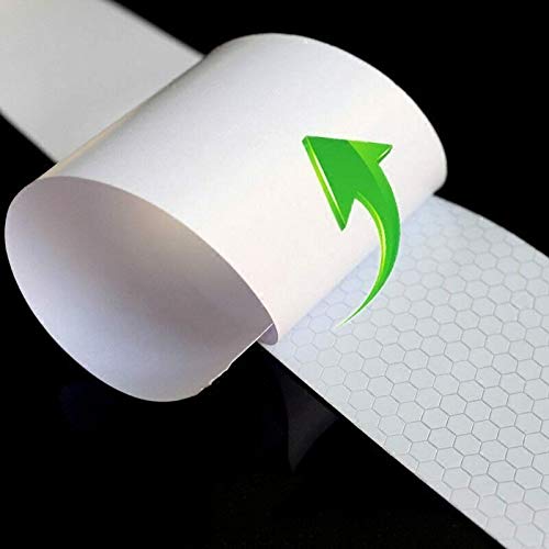 Gallity Reflective Stickers, 360° seen from Any Angle Reflective Decals,Unive...