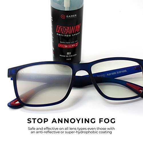 Anti Fog Spray for Glasses | 600 Pumps, 6 month Supply | Prevents Fog on Wind...