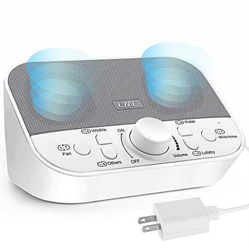 White Noise Machine 38 Sounds Baby Sound Machine for Sleeping Built in Dual S...