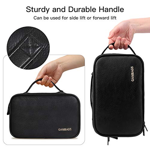 Toiletry Bag for Men, Travel Organizer Dopp Kit Waterproof Shaving Bag for To...