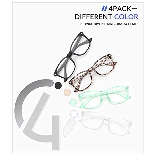 Blue Light Blocking Glasses - Anti Glare UV/Blue Ray Filter Computer Gaming G...