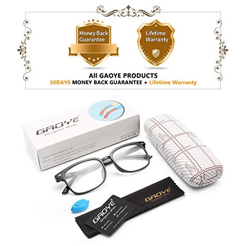 Gaoye Progressive Multifocal Reading Glasses Blue Light Blocking for Women Me...