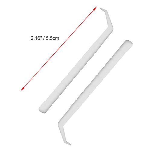 GARASANI Household, Travel Portable Disposable Plastic Curved Hook Toothpicks...