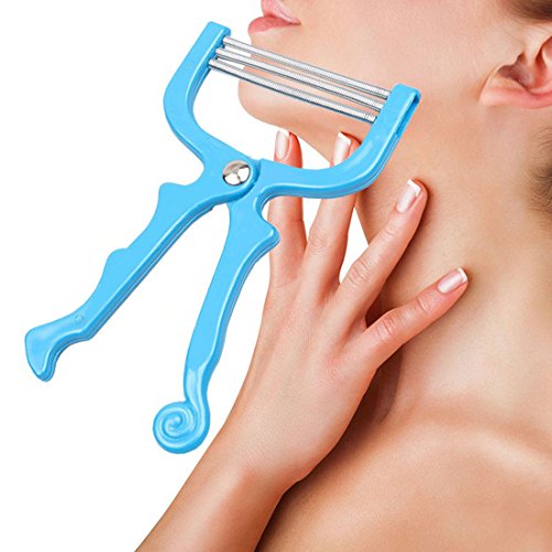 GARASANI Portable Fine Hair Removal Face Hair Threading Beauty Epilator Tool ...