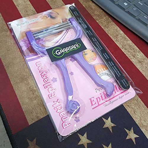 GARASANI Portable Fine Hair Removal Face Hair Threading Beauty Epilator Tool ...