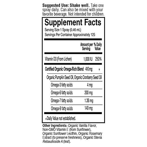 Garden of Life D3 Vitamin - mykind Organic Whole Food Vitamin D Supplement wi...