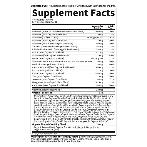 Garden of Life Prenatal Vitamins - mykind Organics Prenatal Multi - 90 Tablet...