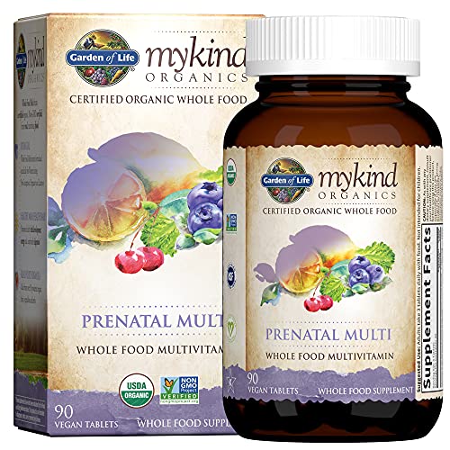 Garden of Life Prenatal Vitamins - mykind Organics Prenatal Multi - 90 Tablet...