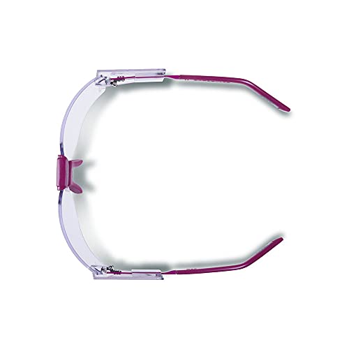 Gargoyles Performance Eyewear Men's 85's Shield Sunglasses, Fuchsia Frame/Cle...