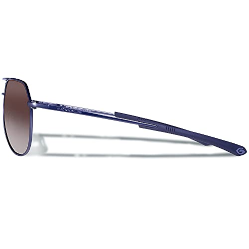 Gargoyles Performance Eyewear Victor Polarized Safety Glasses, Matte Gun Fram...