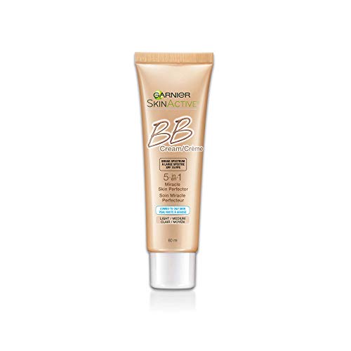 Garnier SkinActive BB Cream Oil-Free Face Moisturizer, Light/Medium, 2 fl. oz.