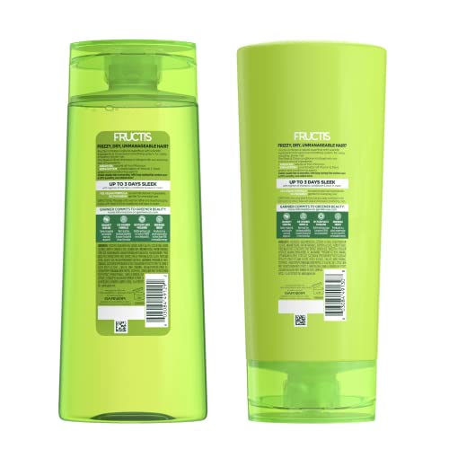 Garnier Fructis Sleek and Shine 22 fl; oz; - 1 Shampoo + 1 Conditioner (Famil...