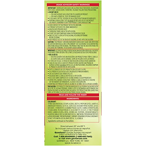 Garnier Nutrisse Ultra Color Nourishing Permanent Hair Cream, R2 Medium Inten...