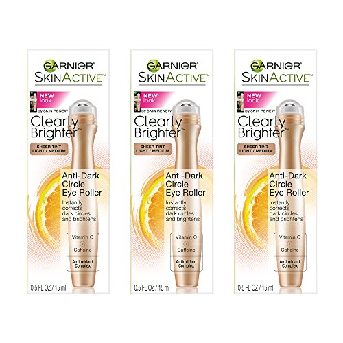 Garnier SkinActive Clearly Brighter Sheer Tinted Eye Roller in Light/Medium, ...