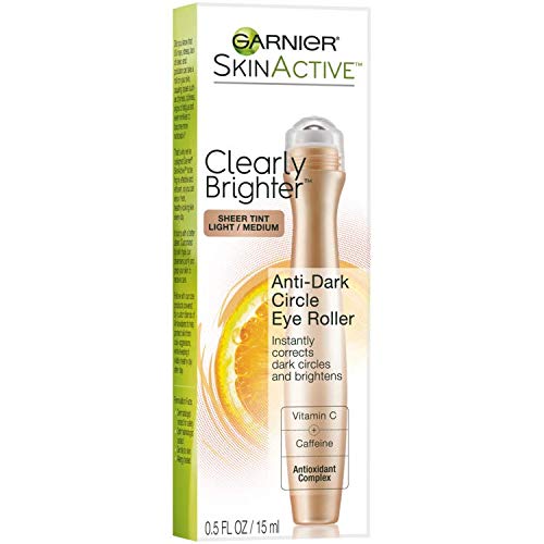 Garnier SkinActive Clearly Brighter Sheer Tinted Eye Roller in Light/Medium, ...