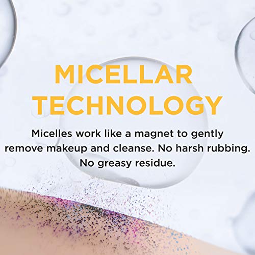 Garnier SkinActive Micellar Cleansing Water, All-in-1 Makeup Remover and Faci...