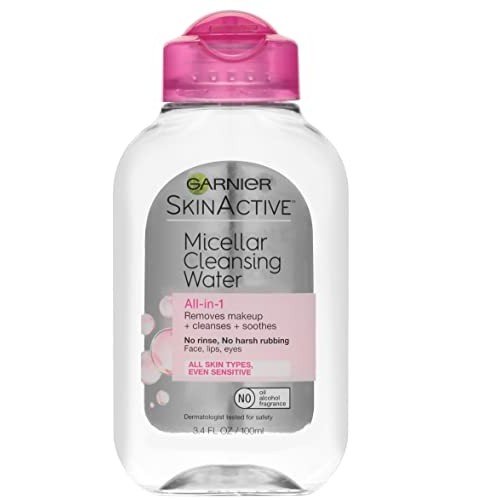 Garnier SkinActive Micellar Cleansing Water, All-in-1 Makeup Remover and Faci...