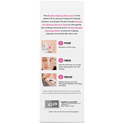 Garnier SkinActive Micellar Makeup Remover Kit for All Skin Types
