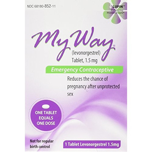 My Way Emergency Contraceptive 1 TabletCompare to Plan B One-Step by Busuna
