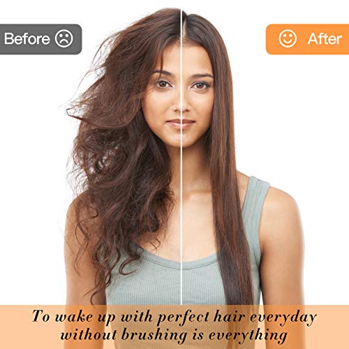 Satin Lined Hair Cover Sleep Cap - Adjustable Stay on No Fading Slouchy Skull...