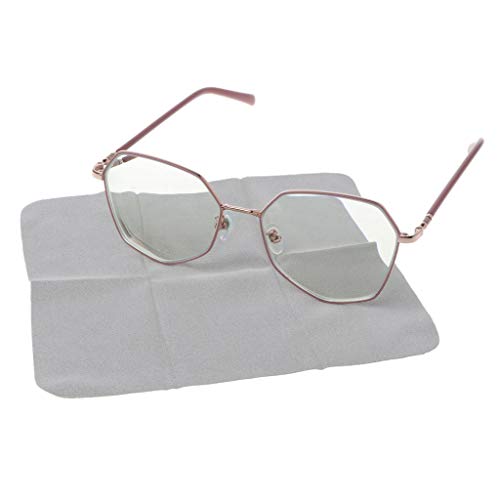 Grey Cleaning Glasses Eyeglasses Cloth Anti-fog Economy Sunglasses Screen Mic...