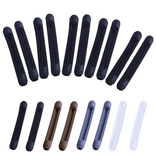 GBSTORE 8 Pairs Soft Silicone Eyeglass Ear Cushions Temple Tips Eyeglass Pads...