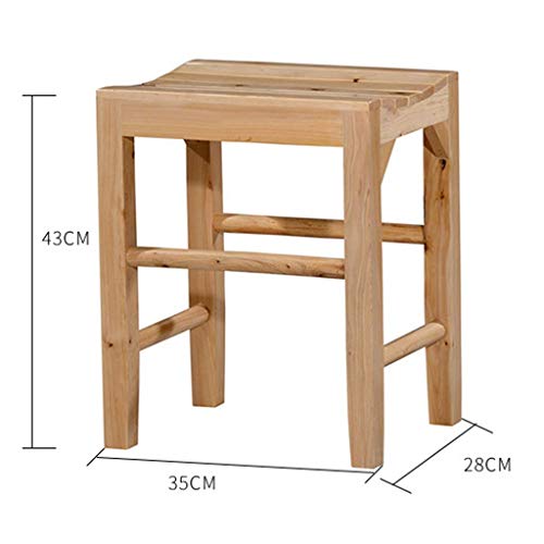 GDSKL Wood Shower Seat Bench Spa Bath Organizer Waterproof Indoor or Outdoor ...