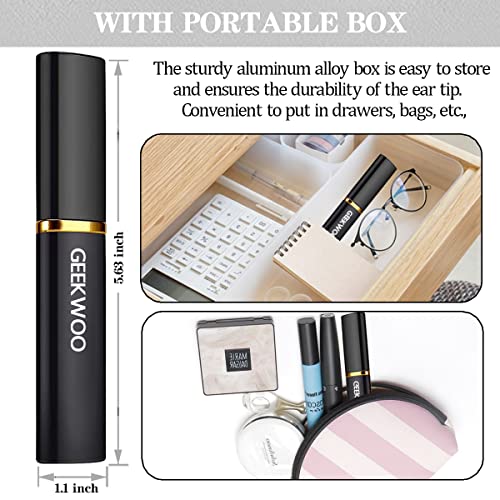 Ear Pick Earwax Removal Kit, 3pcs Spiral Massage Ear Pick Ear Canal Cleaner S...