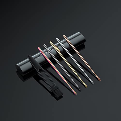 Ear Pick Earwax Removal Kit, 5pcs Spiral Massage Ear Pick Ear Canal Cleaner S...