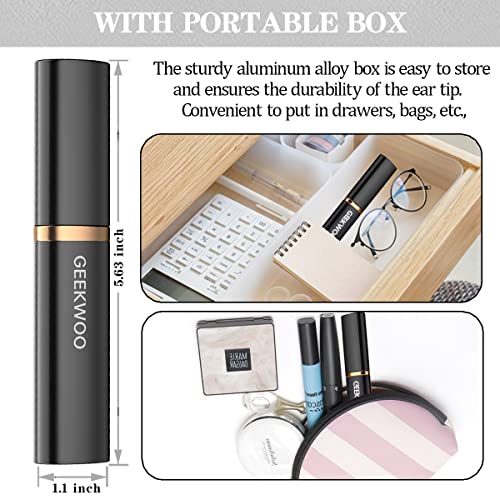 Ear Pick Earwax Removal Kit, 5pcs Spiral Massage Ear Pick Ear Canal Cleaner S...