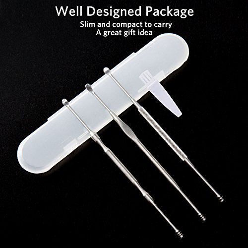 3PCS Ear Pick Earwax Removal Kit, Geengle Ear Care Set, Premium Stainless Ste...
