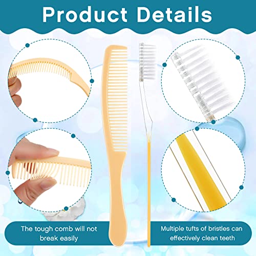 Disposable Travel Toothbrushes Toothpaste Comb Travel Manual Disposable Tooth...