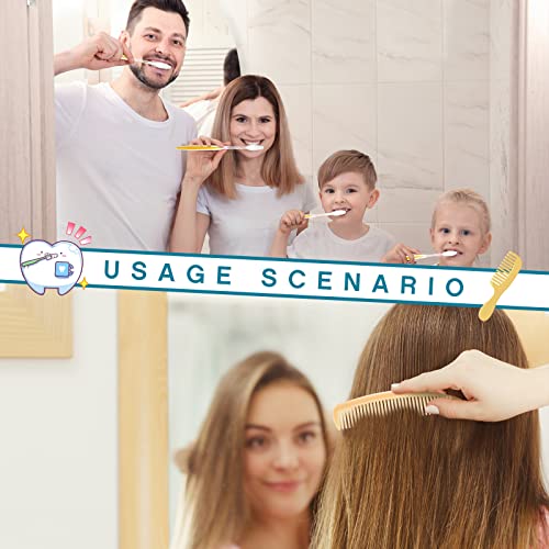 Disposable Travel Toothbrushes Toothpaste Comb Travel Manual Disposable Tooth...