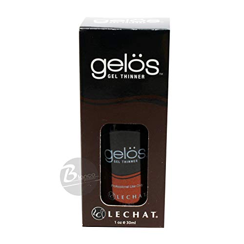 Gelos Soak-Off Gel, Gel Polish, UV Gel Thinner for Shellac Gel, Gelish, Perfe...