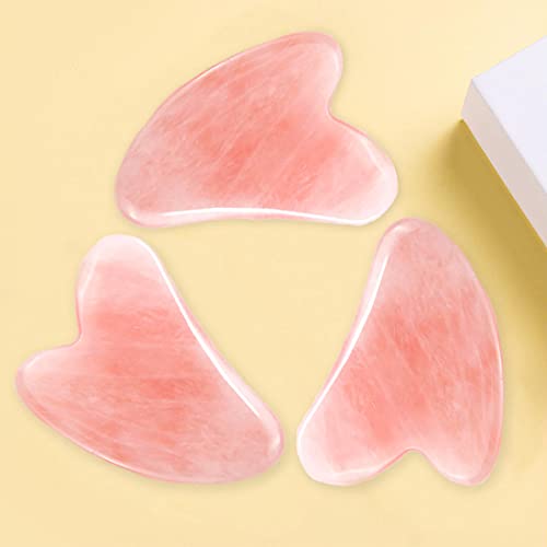 Gua Sha Facial Tool,Natural Stone Jade Roller Guasha Scraping Massage Tool fo...