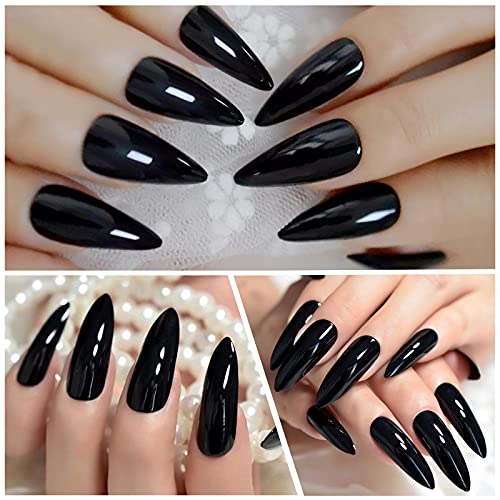 Gelfavor Gel Nail Polish 1 Pcs 15ml Pure Black Popular Colors Soak Off Gel Po...