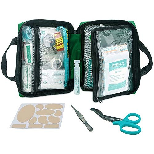 210 Piece First Aid Kit- Emergency kit - Reflective Design - Includes Eyewash...