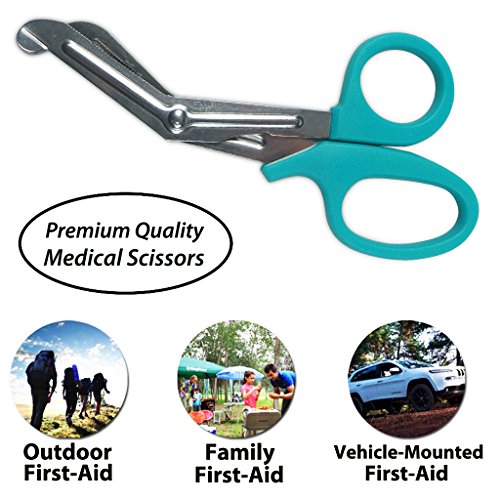 First Aid Kit -309 Pieces- Reflective Bag Design - Including Eyewash, Bandage...