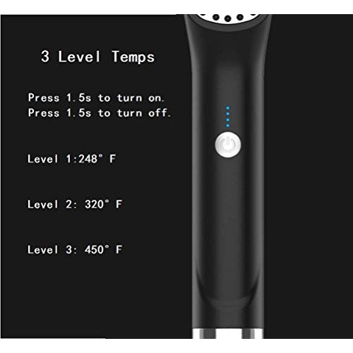 Beard Straightener, Hair Straightener Brush, Anion Beard Straightening Comb, ...