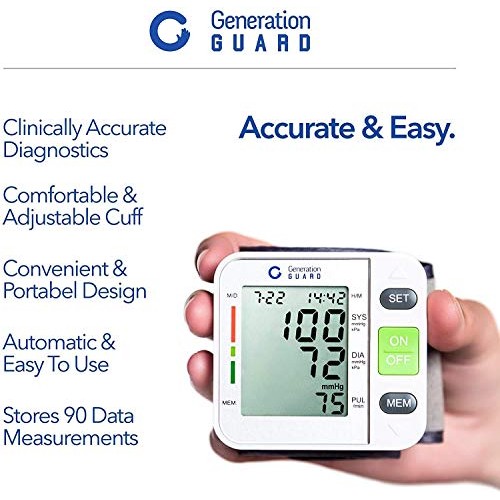 Clinical Automatic Blood Pressure Monitor FDA Approved by Generation Guard wi...