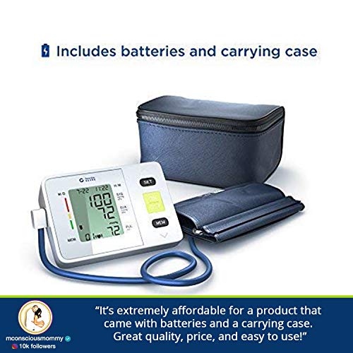Clinical Automatic Blood Pressure Monitor Upper Arm - Adjustable Blood Pressu...