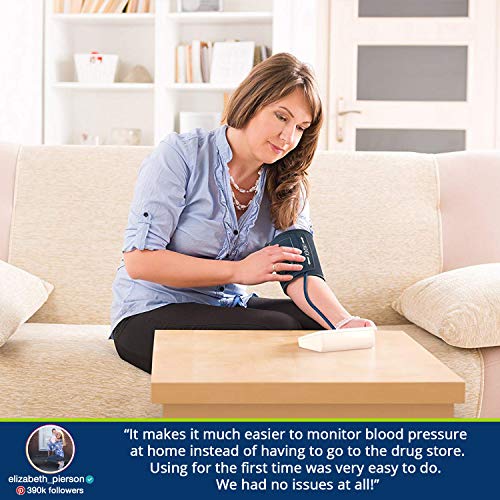 Clinical Automatic Blood Pressure Monitor Upper Arm - Adjustable Blood Pressu...