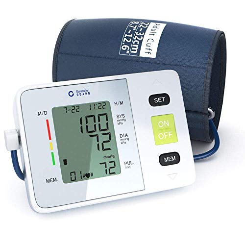 Clinical Automatic Blood Pressure Monitor Upper Arm - Adjustable Blood Pressu...