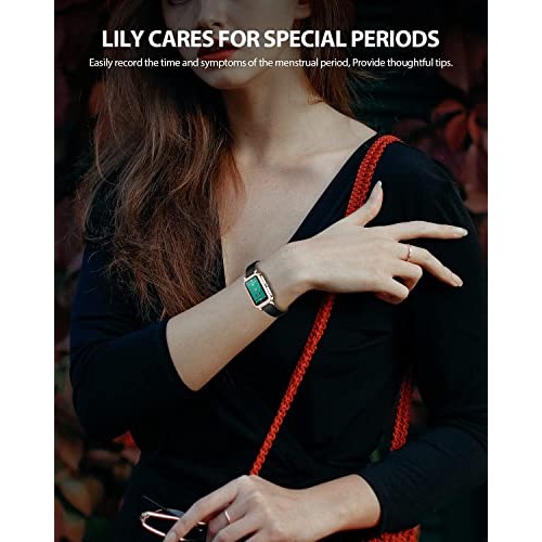 2021 Smart Watches for Women, Fitness Tracker with Blood Pressure Heart Rate ...